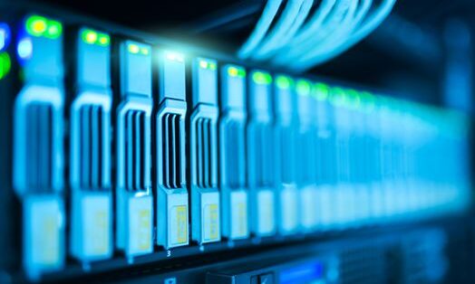 pexels-photo-1148820-1148820 Detailed image of a server rack with glowing lights in a modern data center.